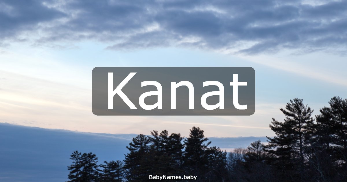 Kanat