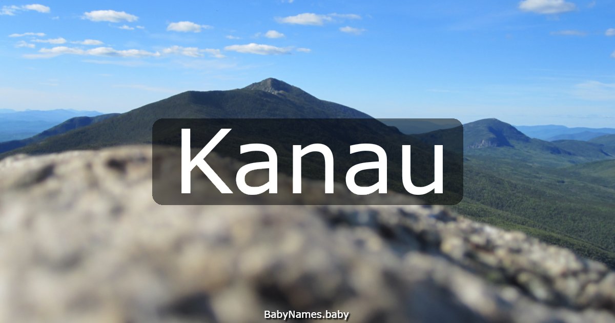 Kanau