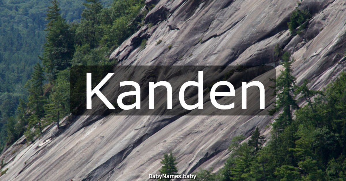 Kanden