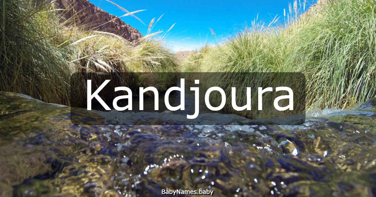 Kandjoura