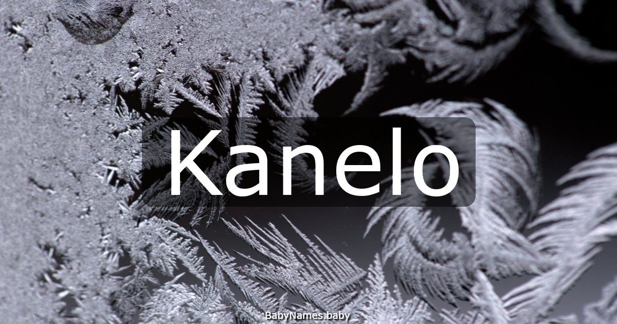 Kanelo