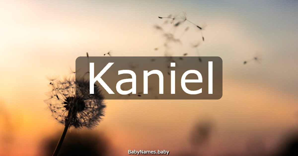 Kaniel
