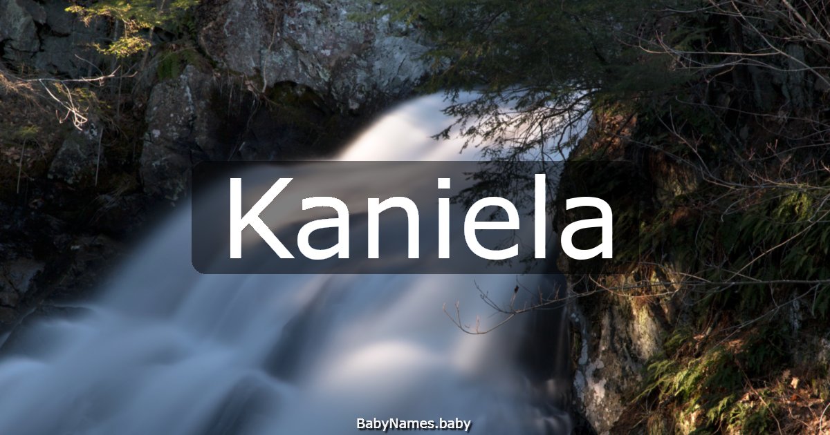 Kaniela