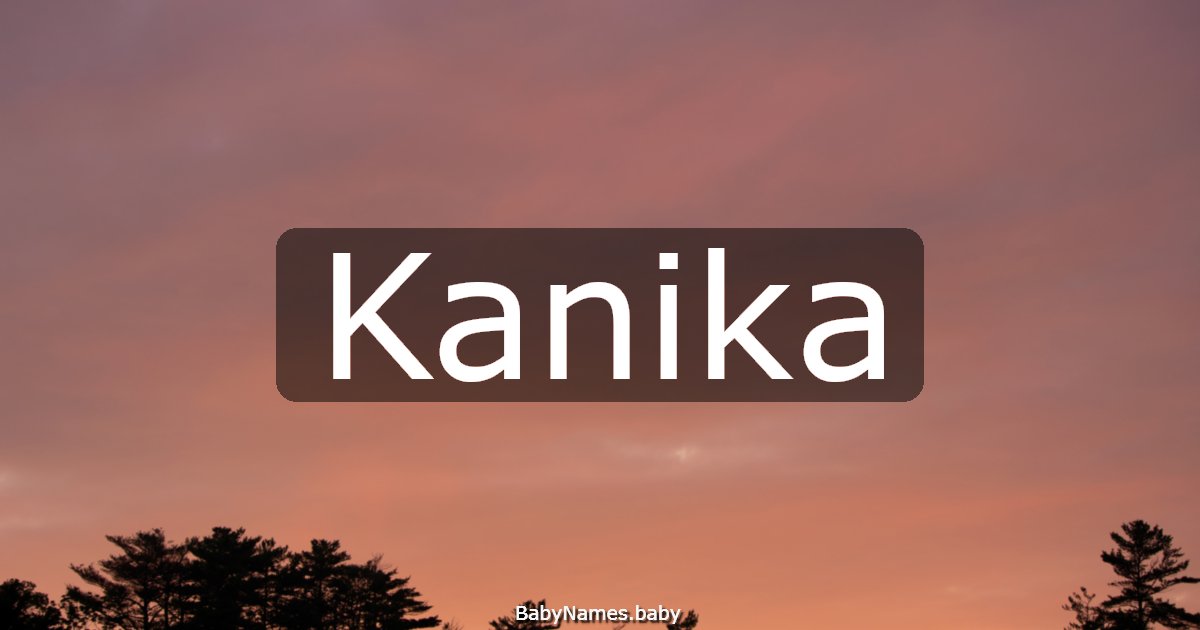 Kanika