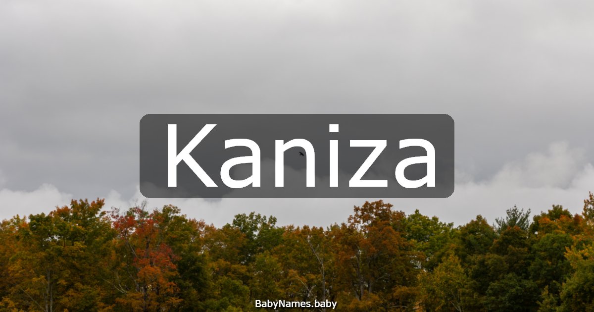 Kaniza