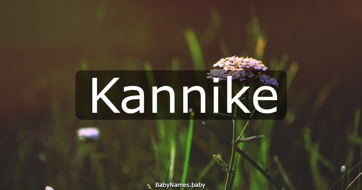 Kannike