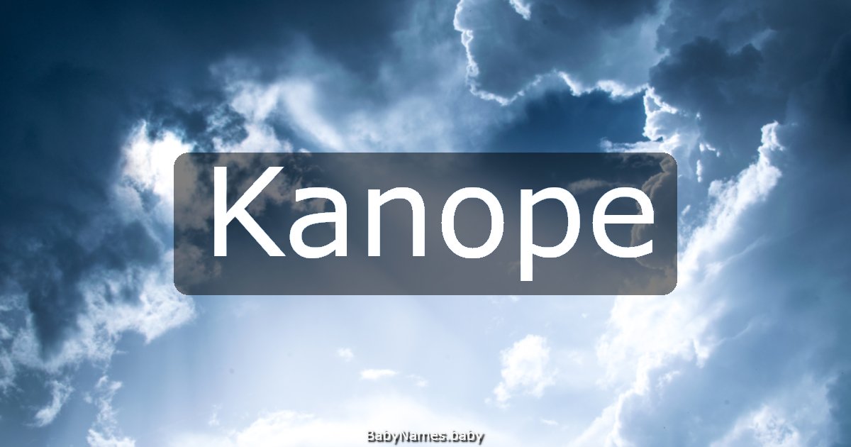 Kanope