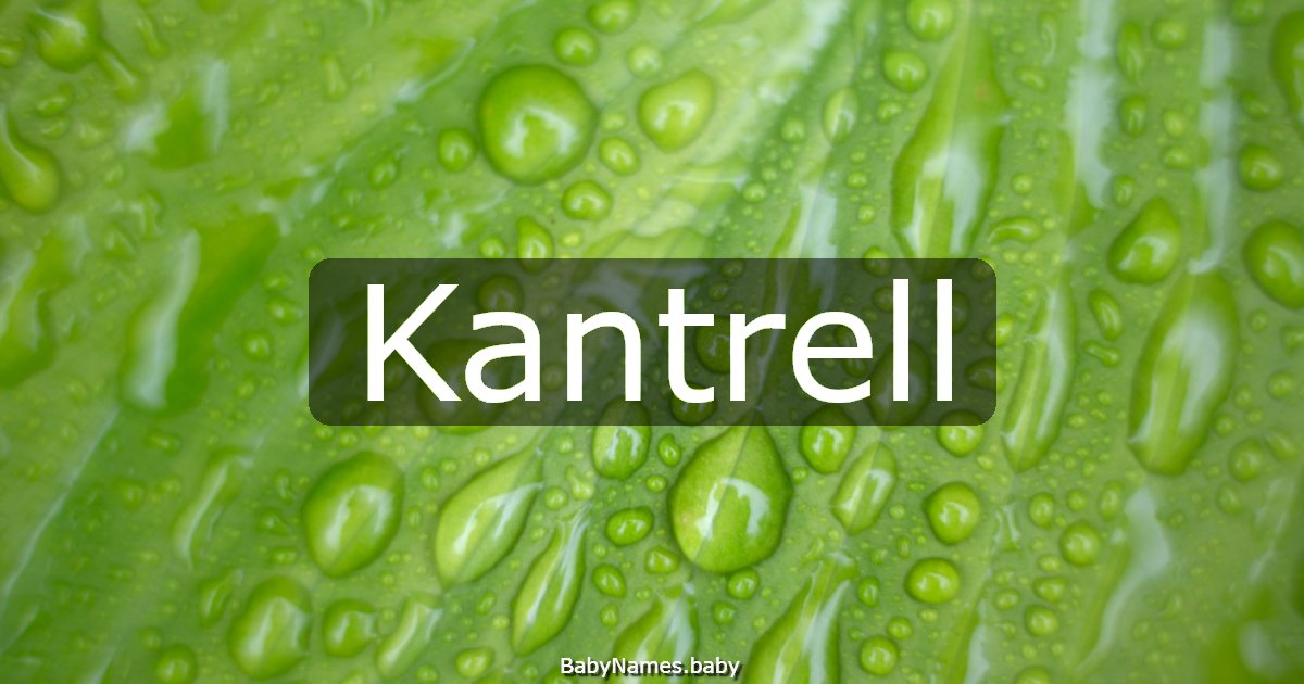 Kantrell