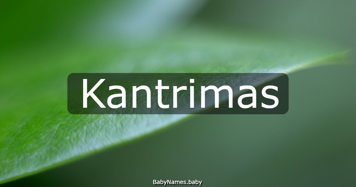 Kantrimas