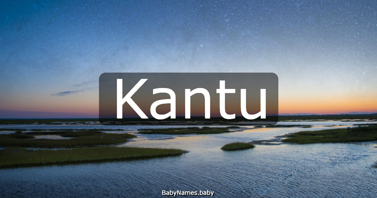 Kantu