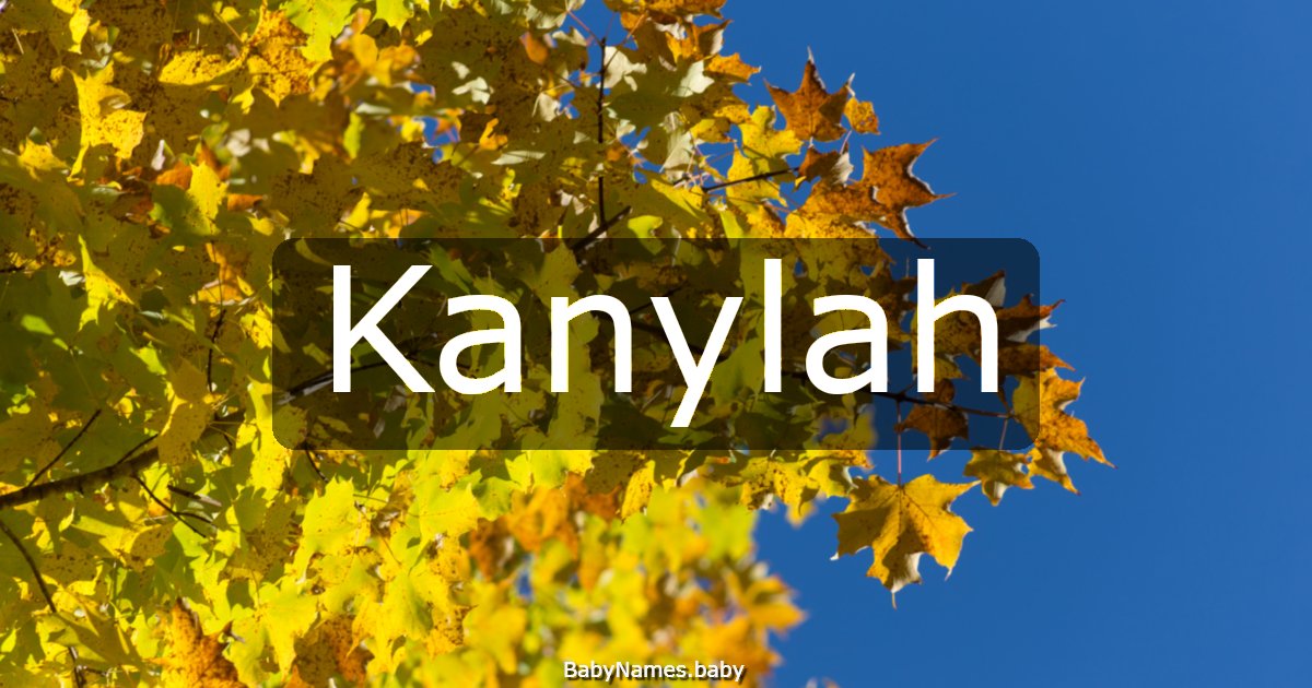 Kanylah