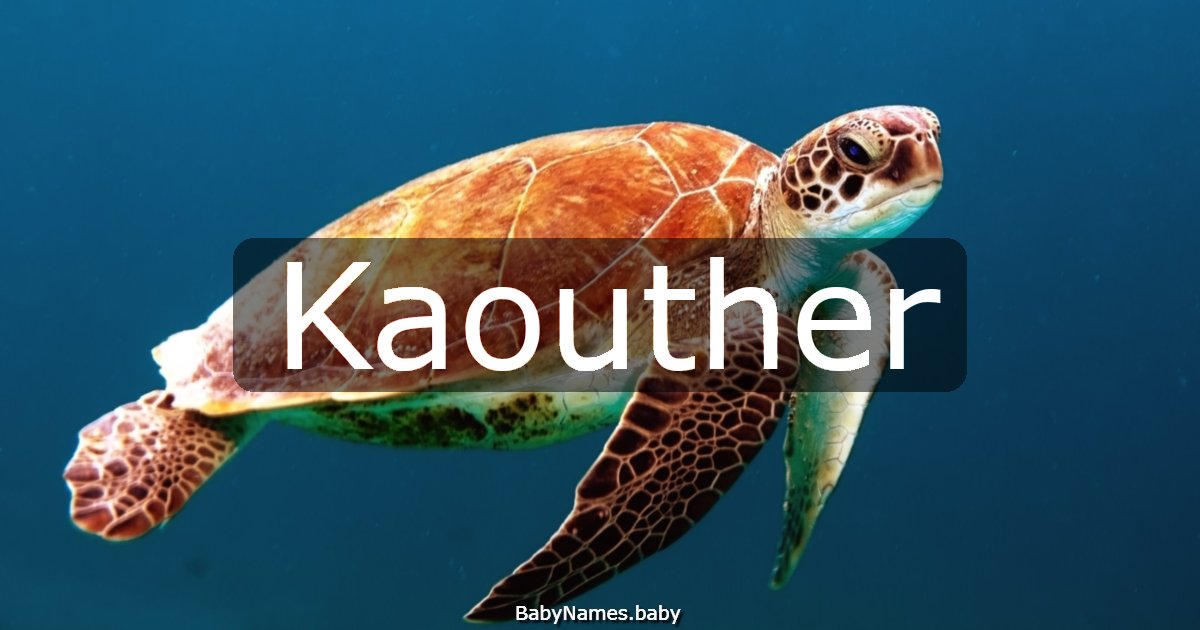 Kaouther