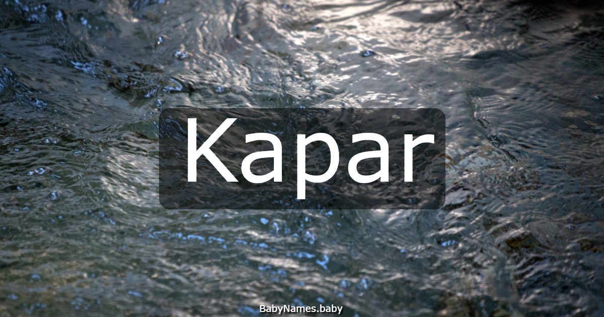 Kapar