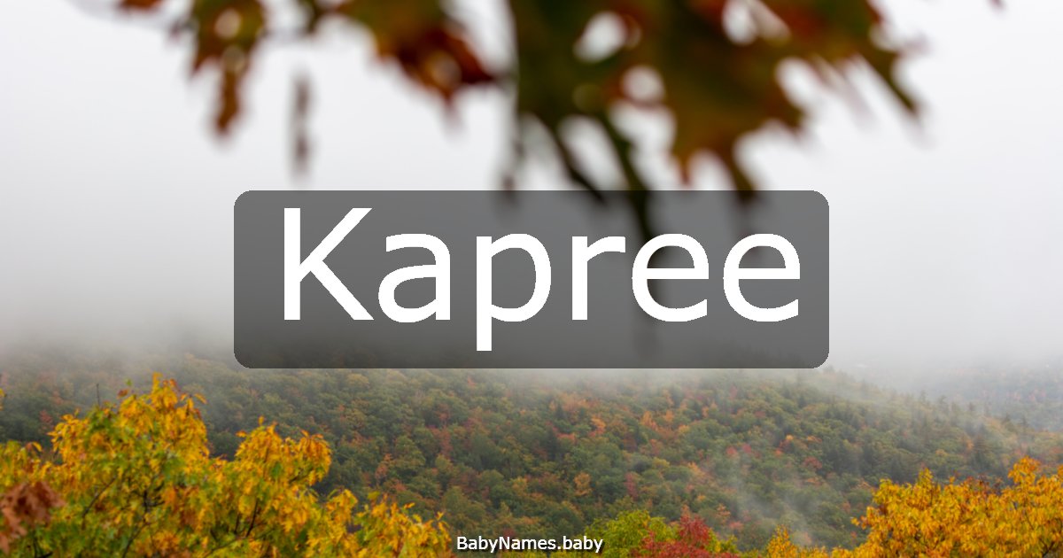 Kapree