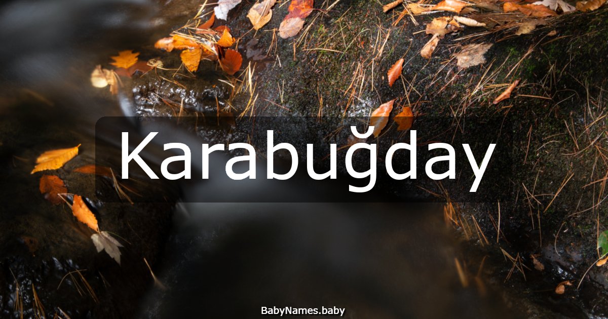 Karabuğday