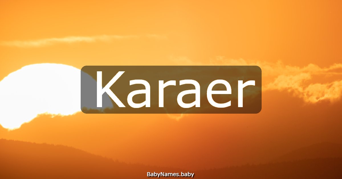 Karaer