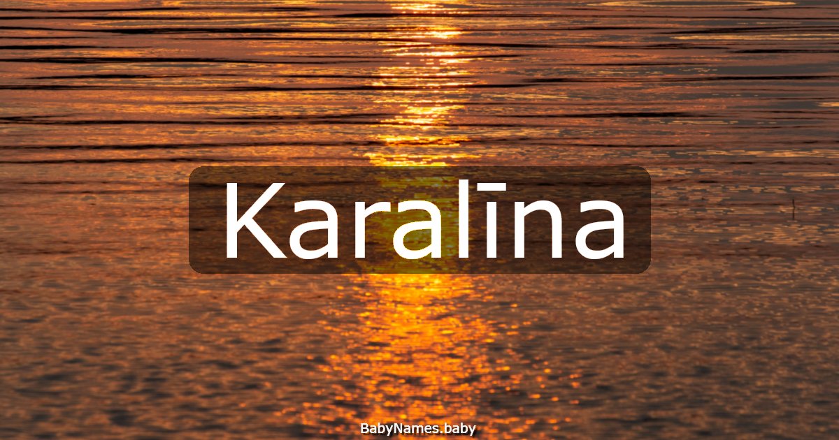 Karalīna