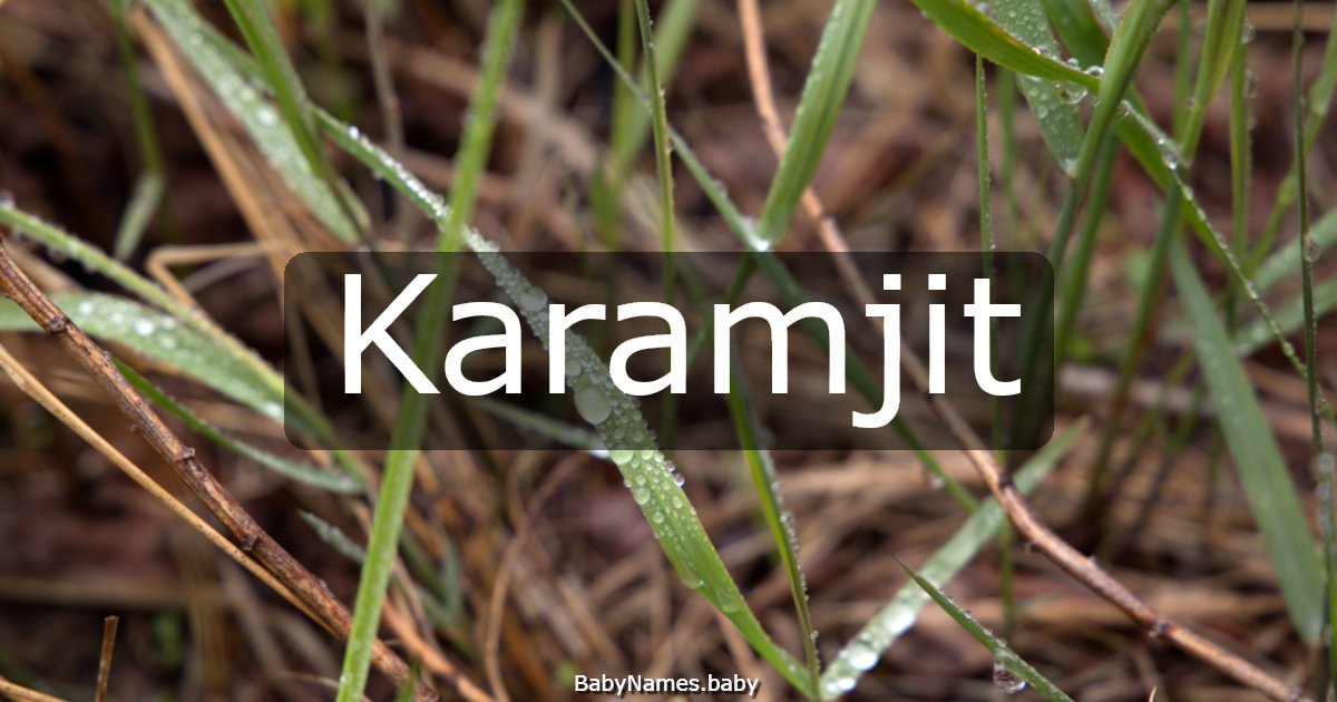 Karamjit
