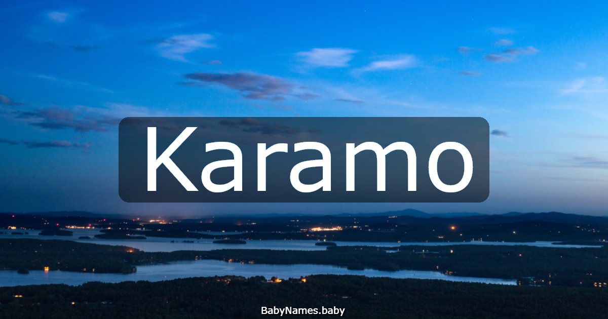 Karamo