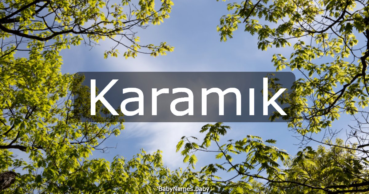 Karamık