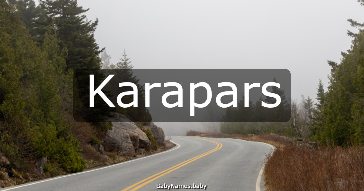 Karapars