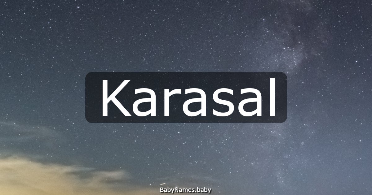 Karasal