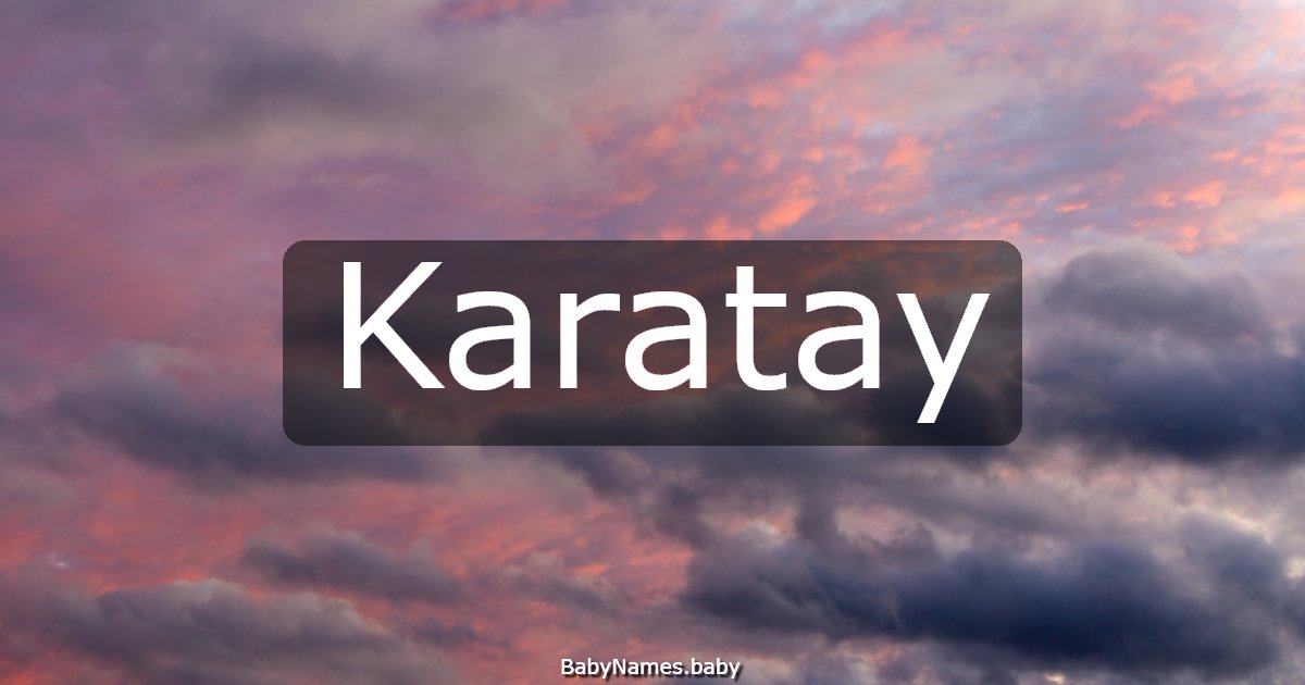 Karatay