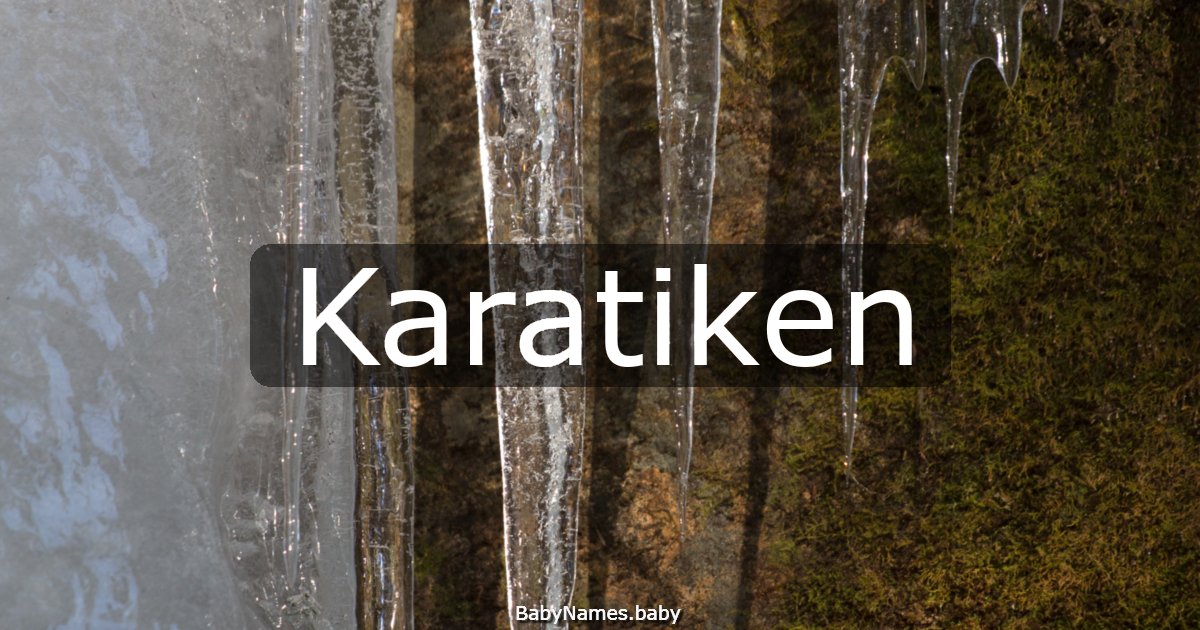Karatiken