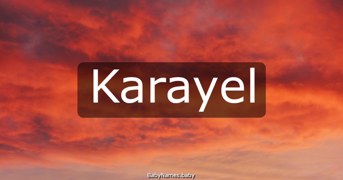 Karayel