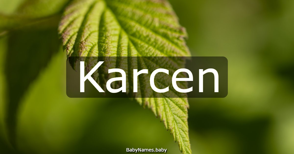Karcen
