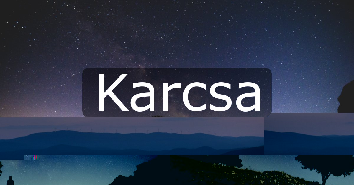 Karcsa