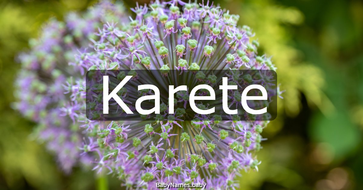 Karete