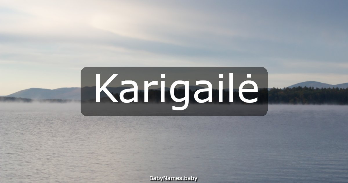 Karigailė