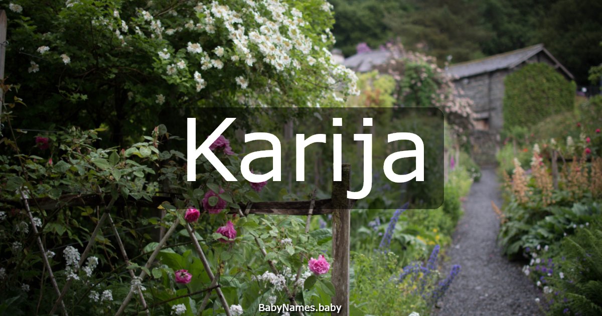 Karija