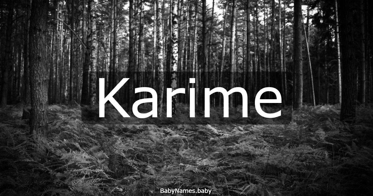 Karime