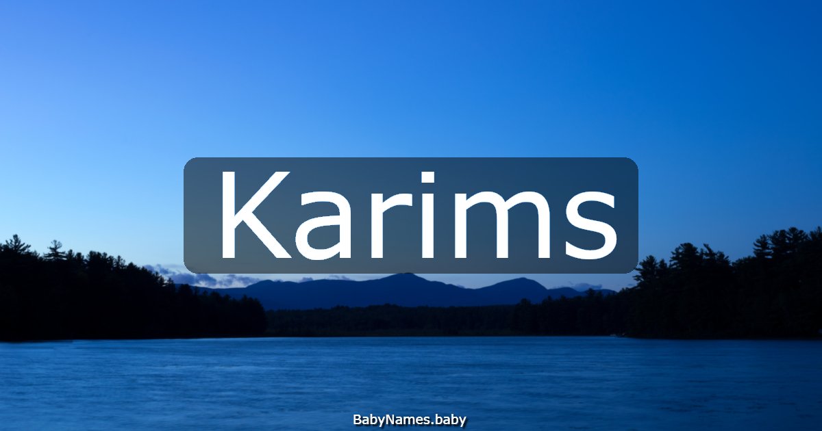 Karims