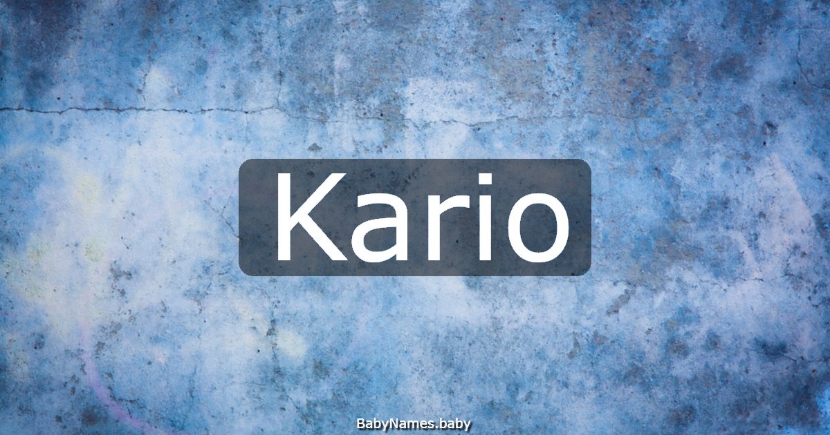 Kario