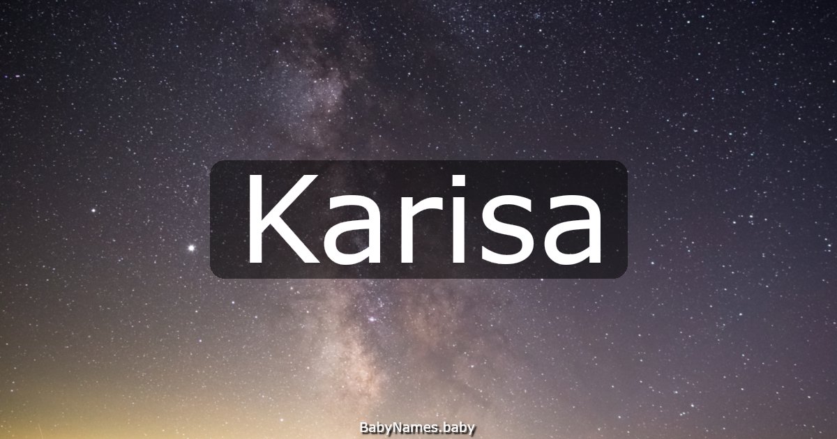 Karisa
