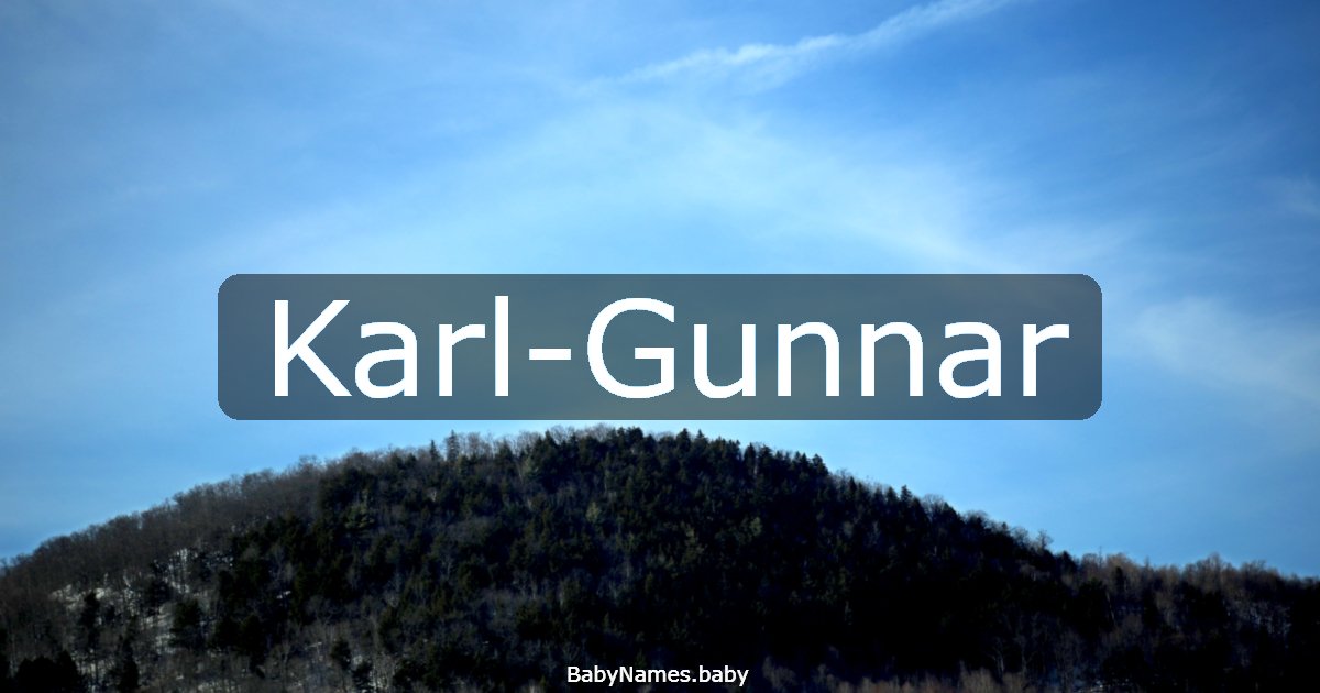 Karl-Gunnar