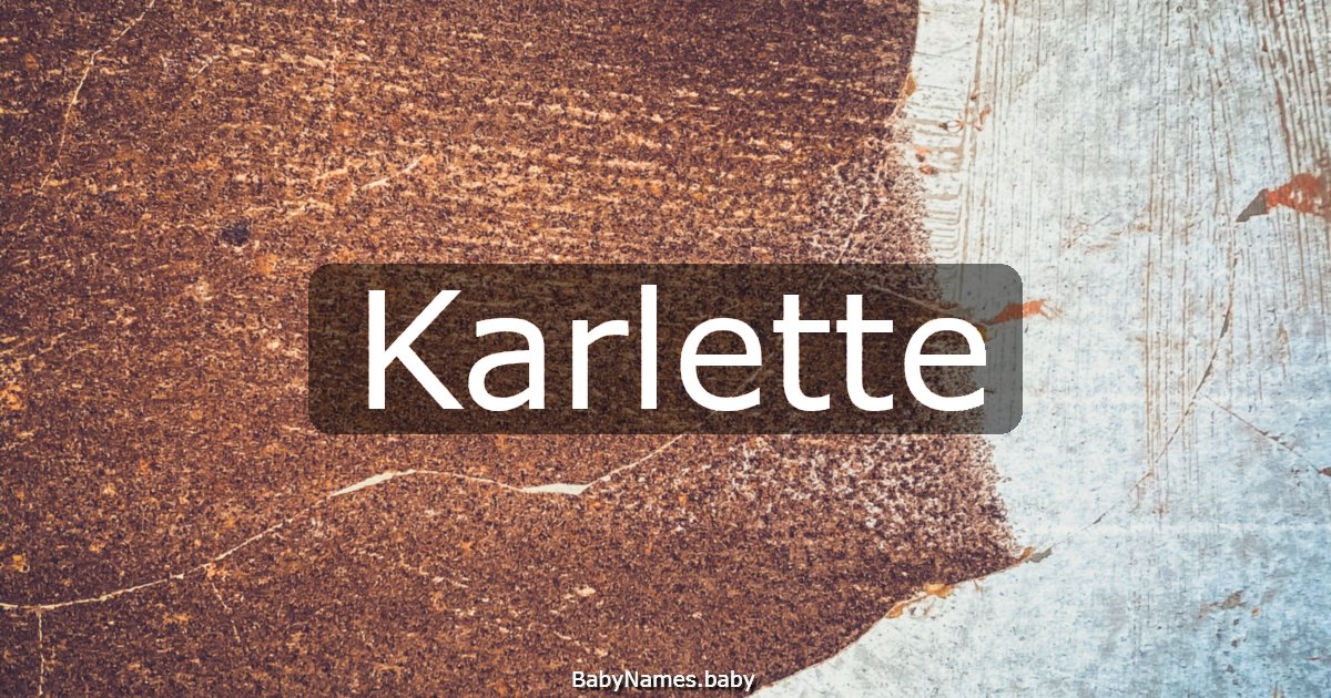 Karlette