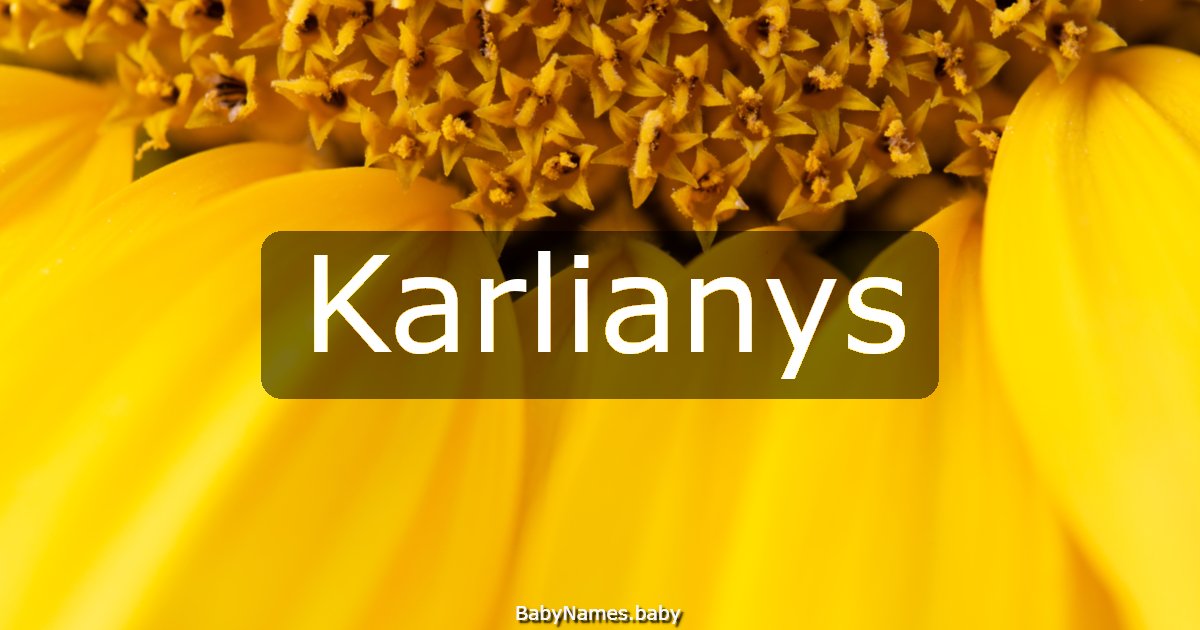 Karlianys