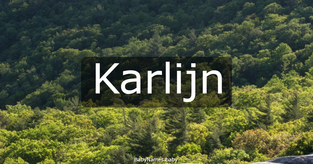 Karlijn