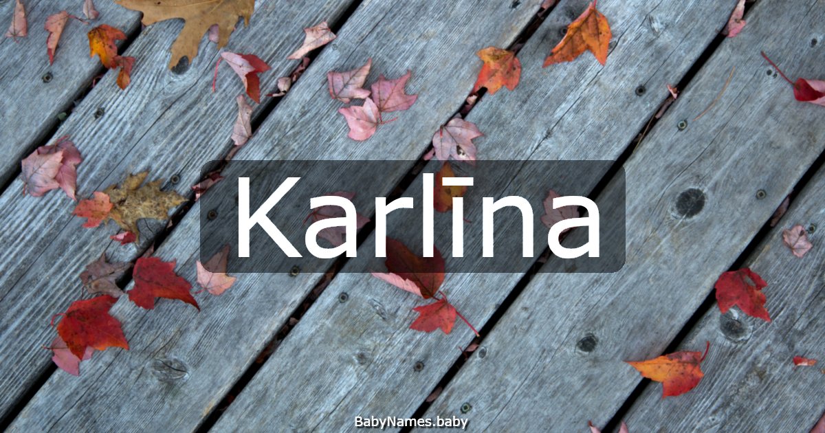Karlīna