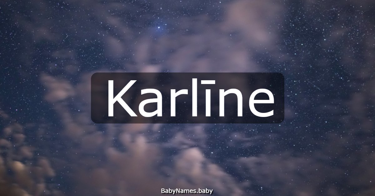 Karlīne