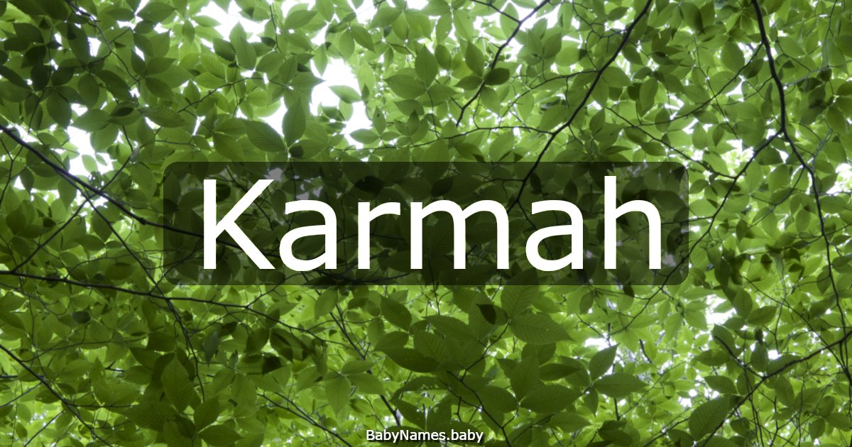Karmah
