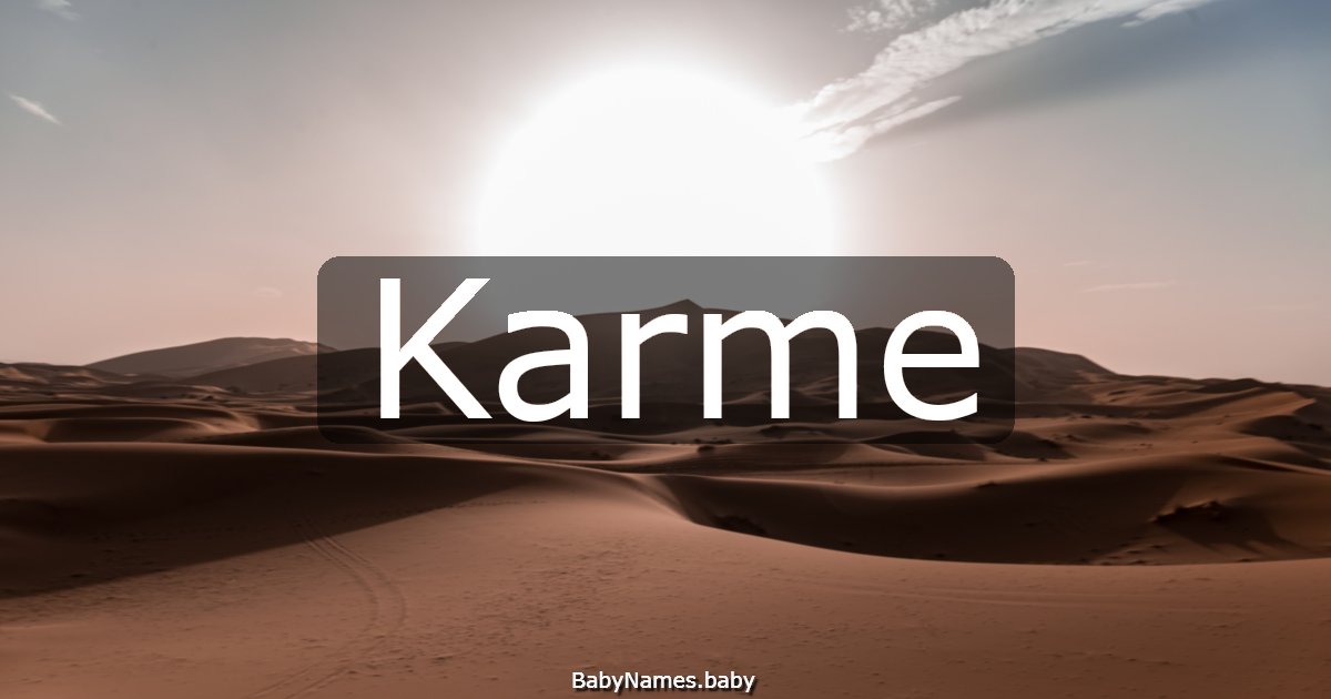Karme