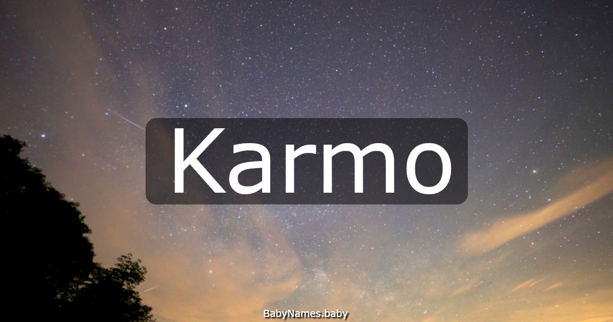 Karmo
