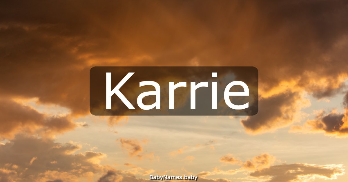 Karrie