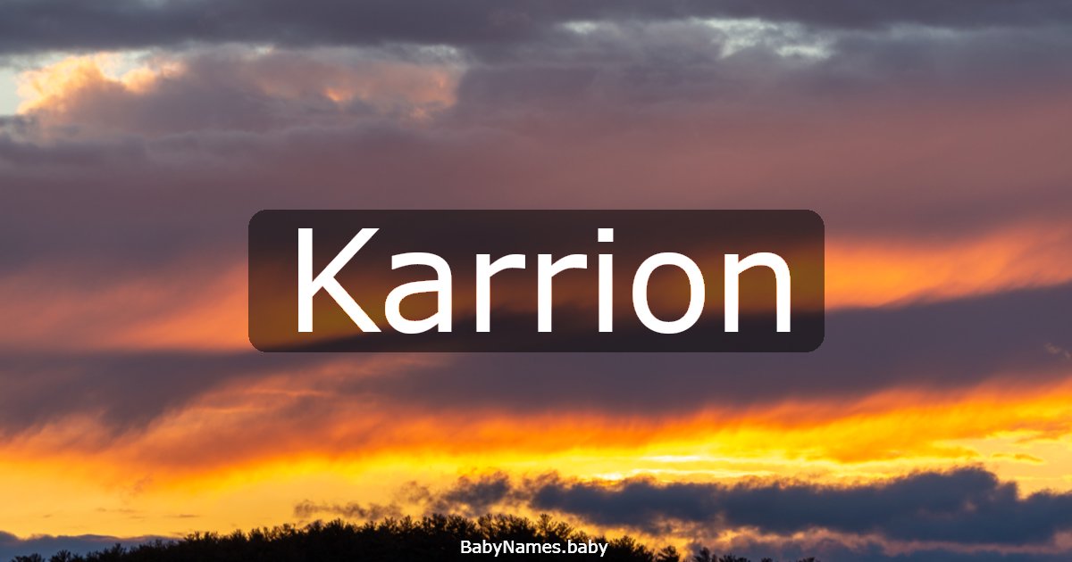 Karrion