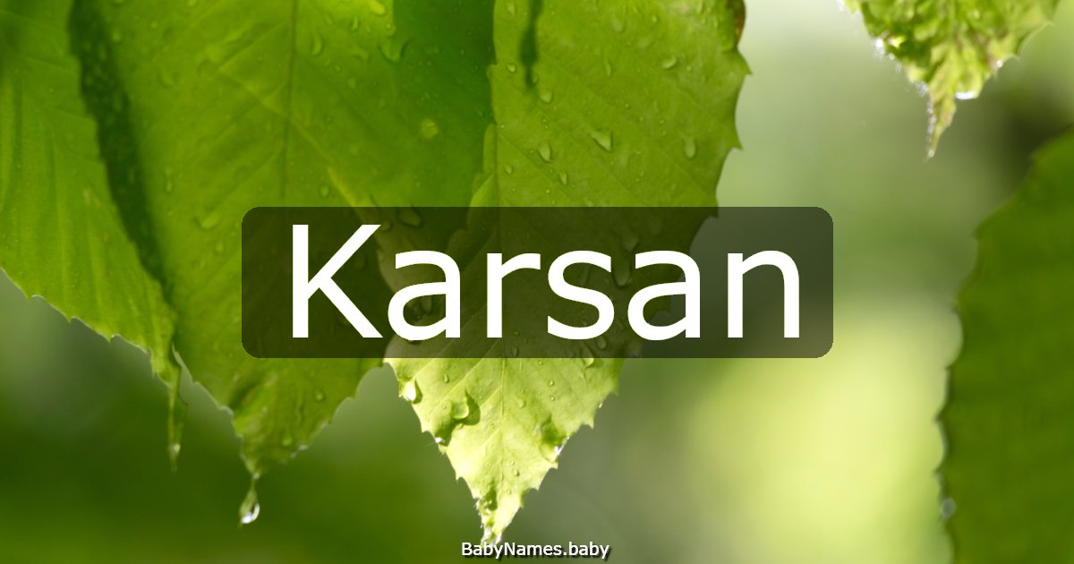 Karsan
